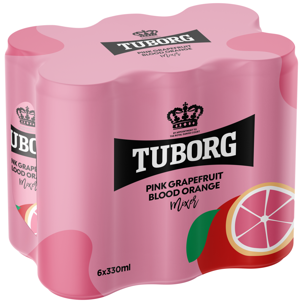 Tuborg Pink Grapefruit Σαγκουίνι 6 x 330ml