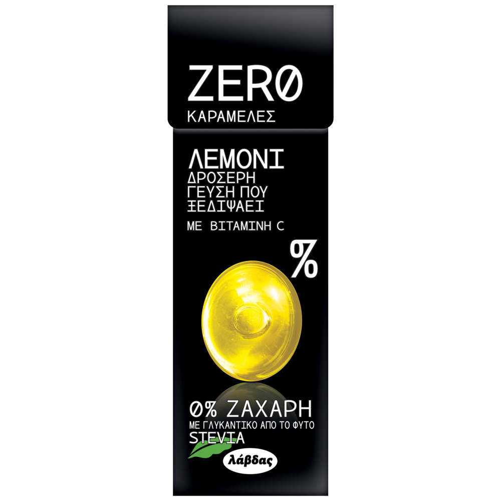Zero Καραμέλες Λεμόνι 32gr