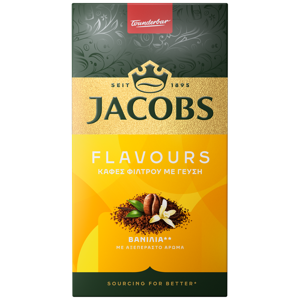JACOBS Καφές Φίλτρου Βανίλια 250gr