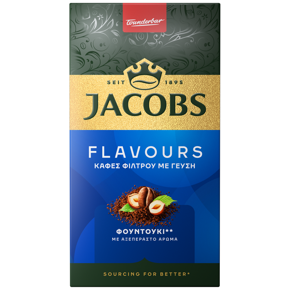 JACOBS Καφές Φίλτρου Φουντούκι 250gr