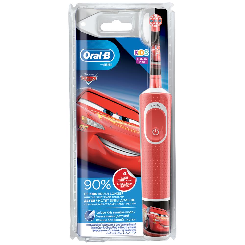 Oral-B Vitality Kids Cars Ηλεκτρική Οδοντόβουρτσα Για Παιδιά