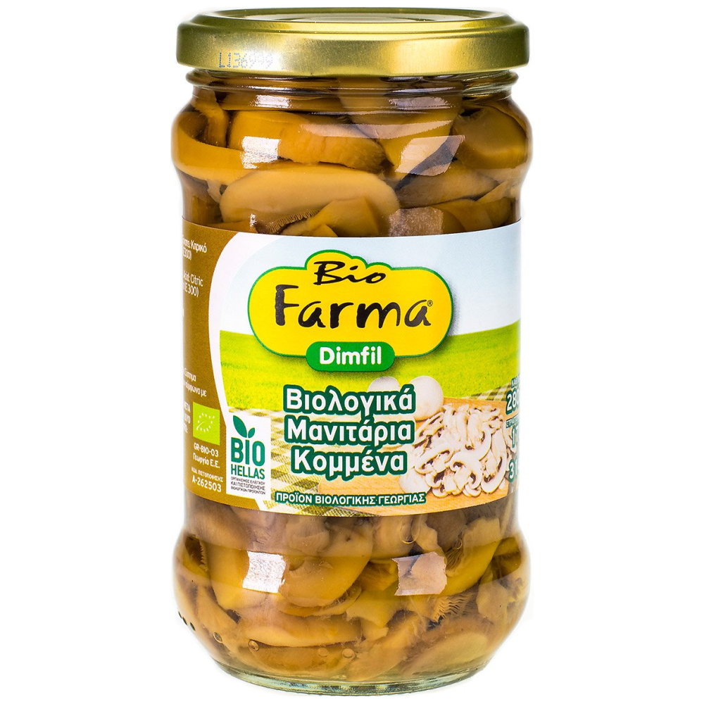 Biofarma Μανιτάρι Τεμαχισμένο Βιολογικό 315ml