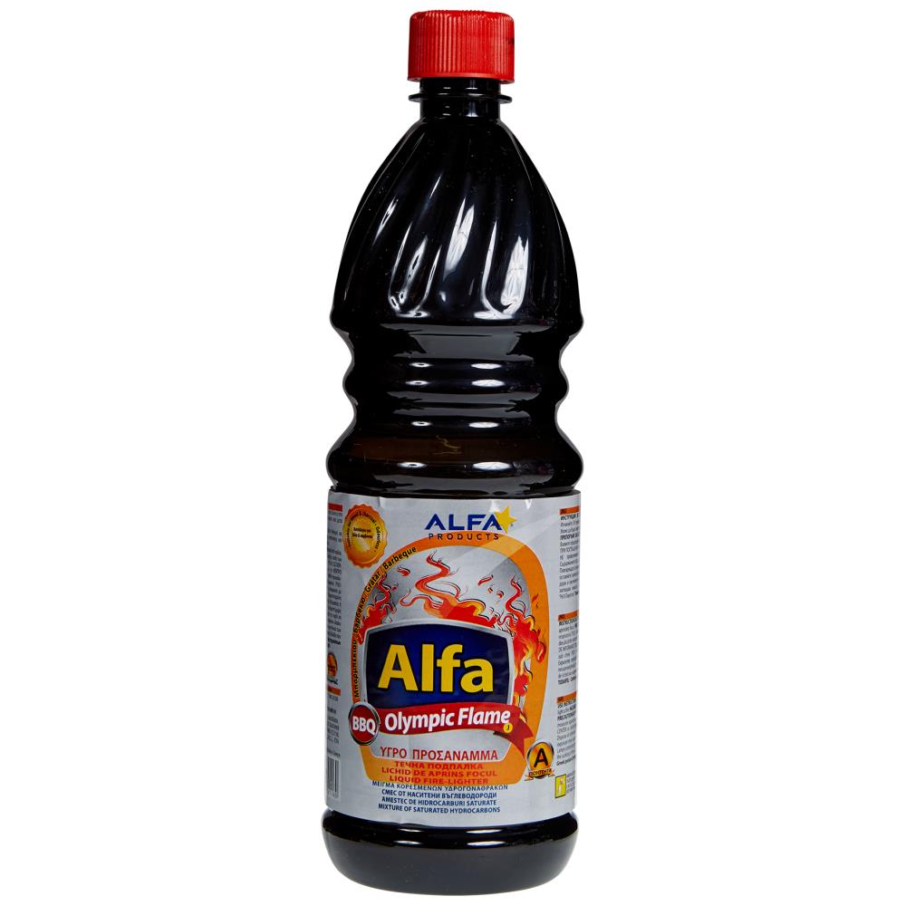Alfa Olympic Flame Υγρό Προσάναμμα 1000ml