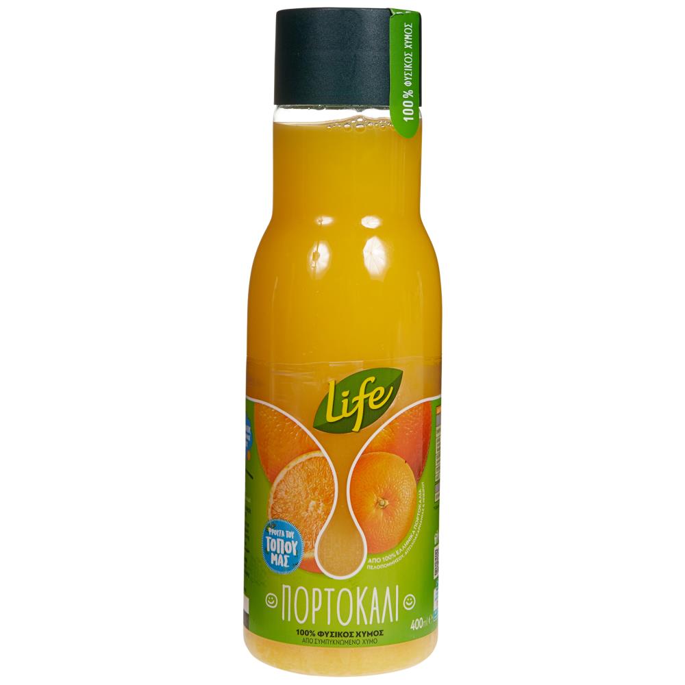 Life Χυμός Πορτοκάλι 400ml