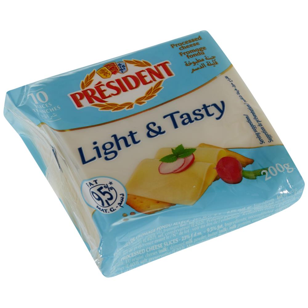 President Τυρί Φέτες Toast Light 200gr