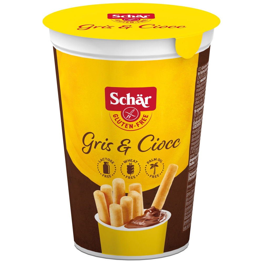 Schar Gris & Ciocc Κριτσίνι Πραλίνα Χωρίς Γλουτένη 52gr