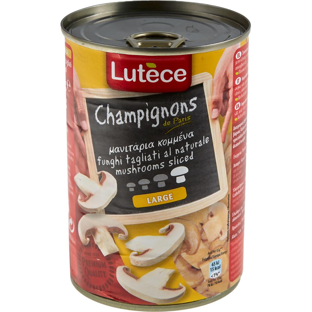 Lutece Μανιτάρια Τεμαχισμένα 400gr