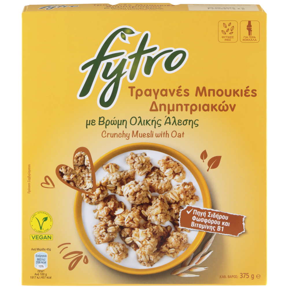 Fytro Τραγανές Μπουκιές Βρώμης 375gr