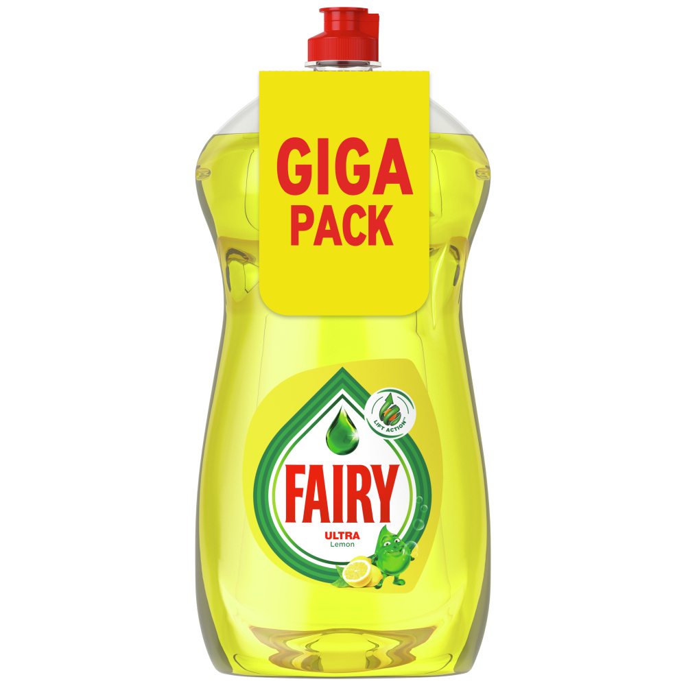 Fairy Ultra Υγρό Πιάτων Λεμόνι 1,45L