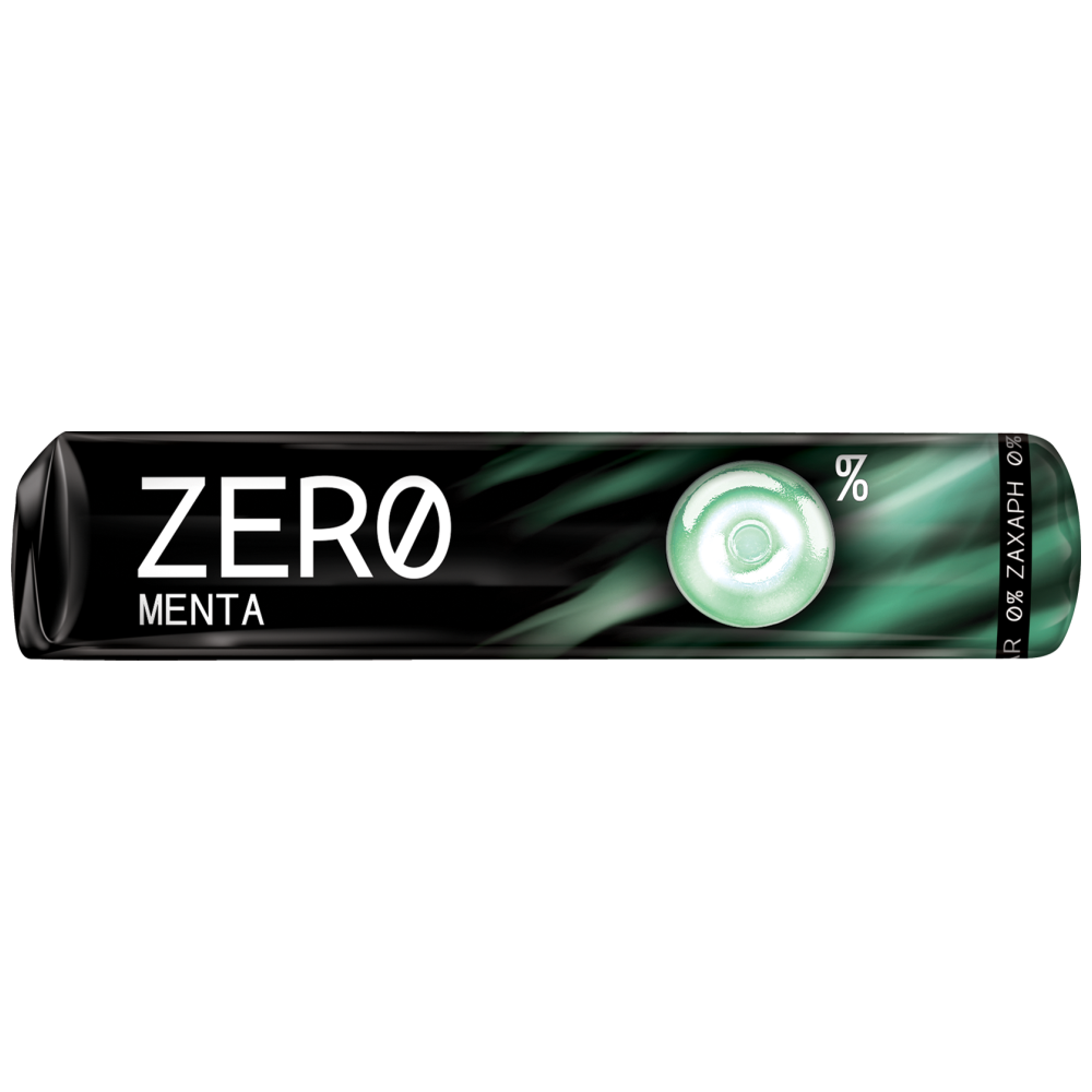 Zero Καραμέλες Stick Μέντα 52gr
