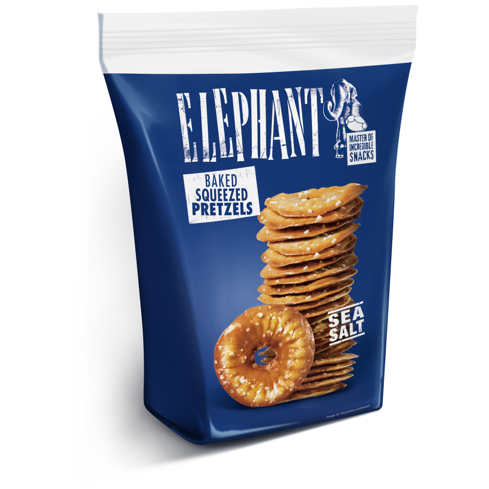 Elephant Mini Pretzel Με Αλάτι 80gr