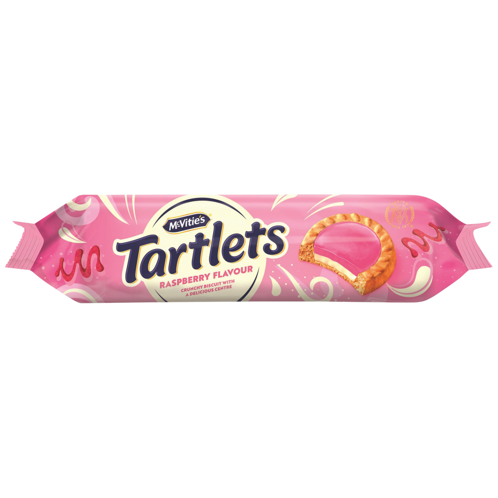 Mcvities Tartlets Raspberry 100gr