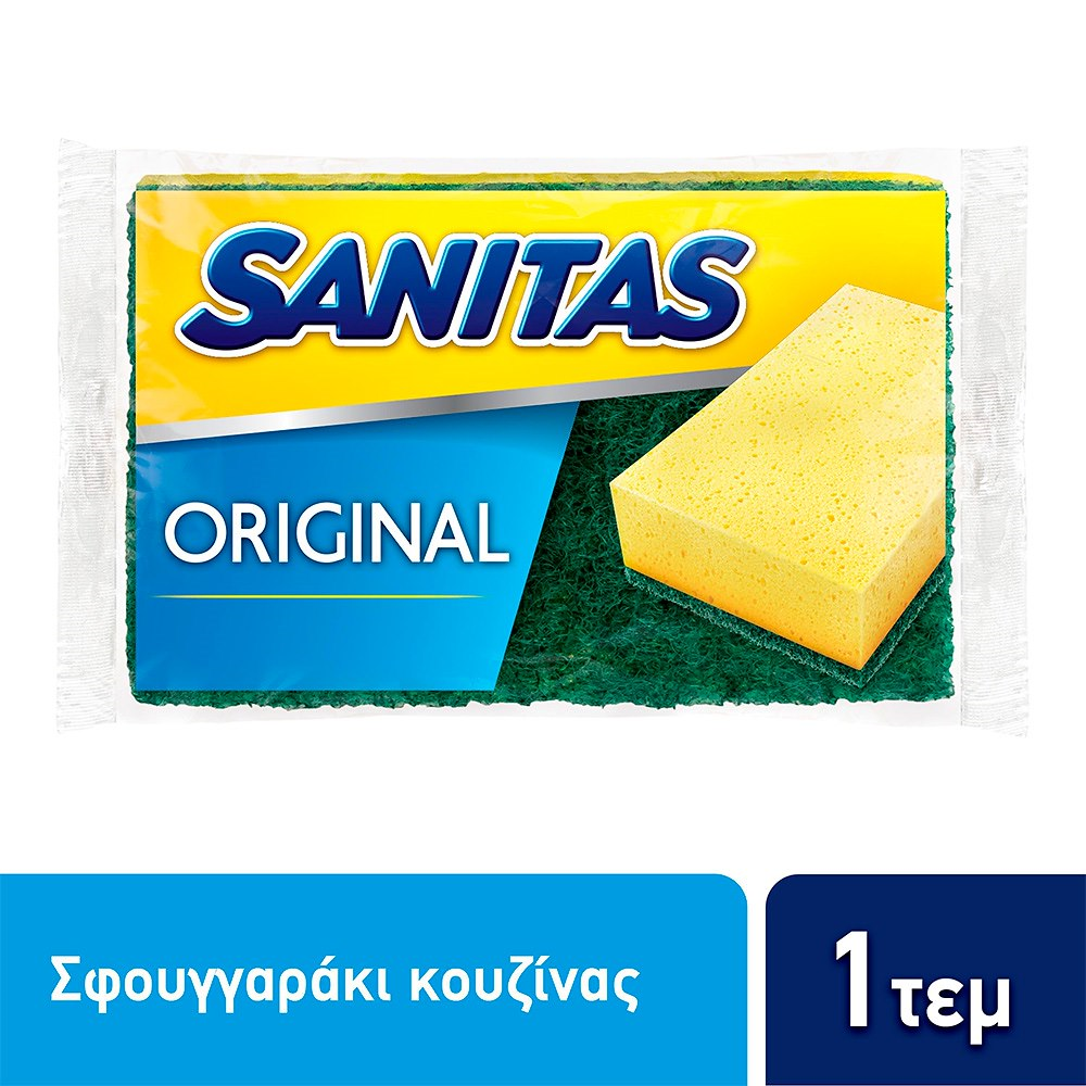 Sanitas Σφουγγαράκι Κουζίνας 1τμχ