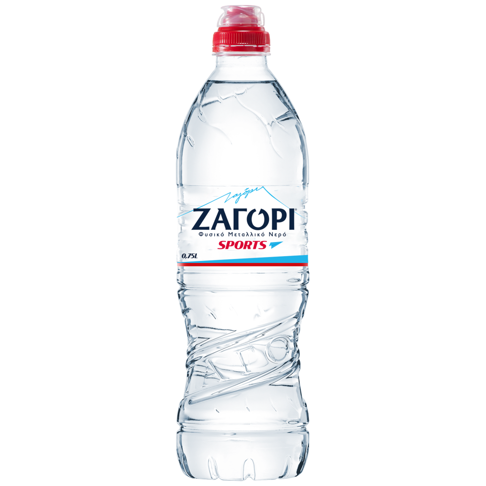 Ζαγόρι Φυσικό Μεταλλικό Νερό Athletic 750ml