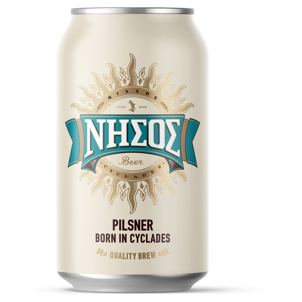 Νήσος Μπίρα Pilsner Κουτί 330ml