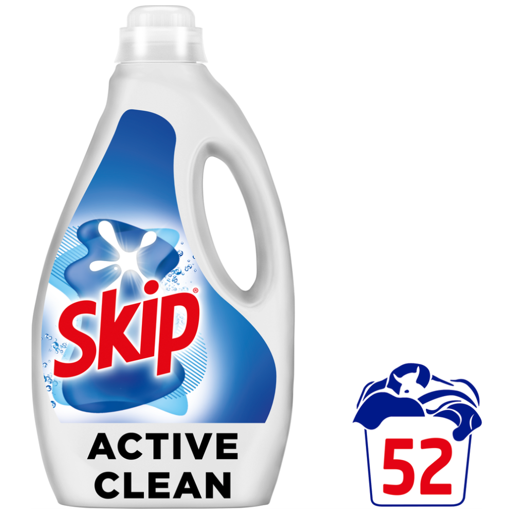 Skip Υγρό Απορρυπαντικό Πλυντηρίου Ρούχων 52μεζ 2,6lt
