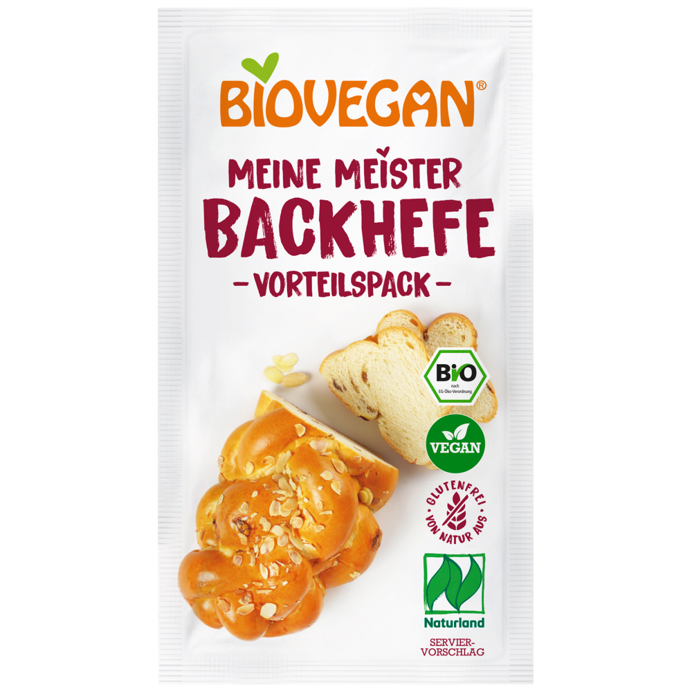 Biovegan Μαγιά Ξερή Χωρίς Γλουτένη Masterclass 7gr