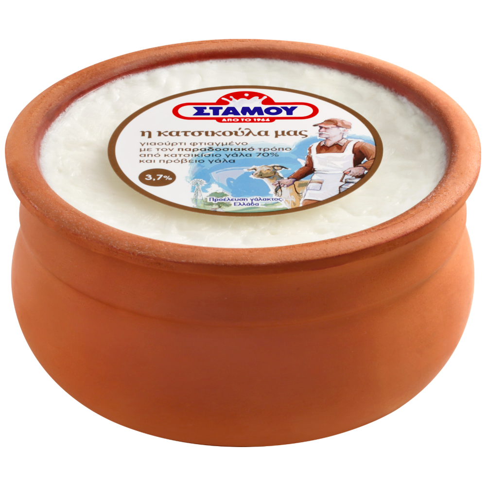 Στάμου Γιαούρτι "Η Κατσικούλα Μας" Πήλινο 220gr