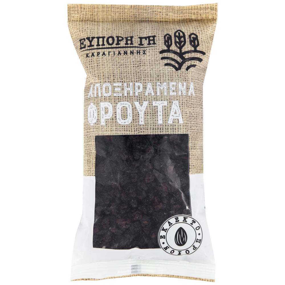 Εύπορη Γη Σταφίδα Μαύρη Ελληνική Φάκελος 250gr