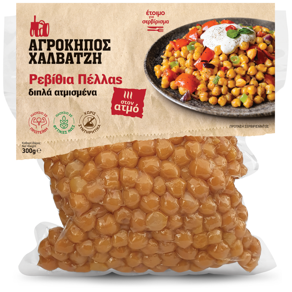 Αγρόκηπος Ρεβίθια Στον Ατμό 300gr