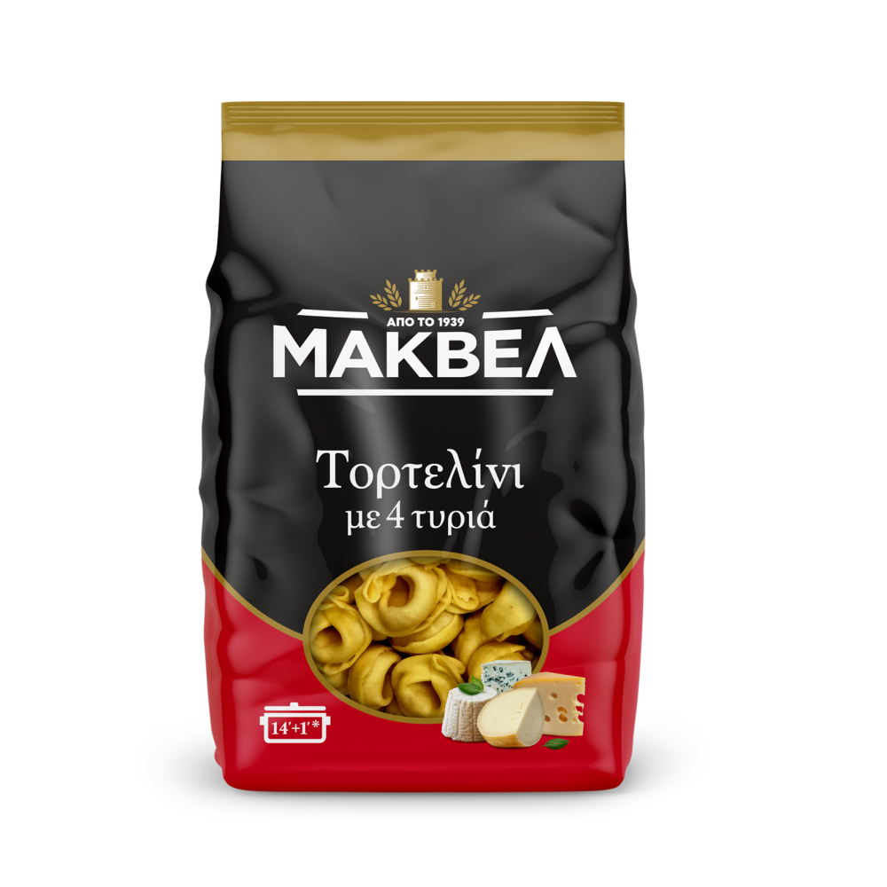ΜΑΚΕΒΕΛ Τορτελίνια Με Τυρί 250gr