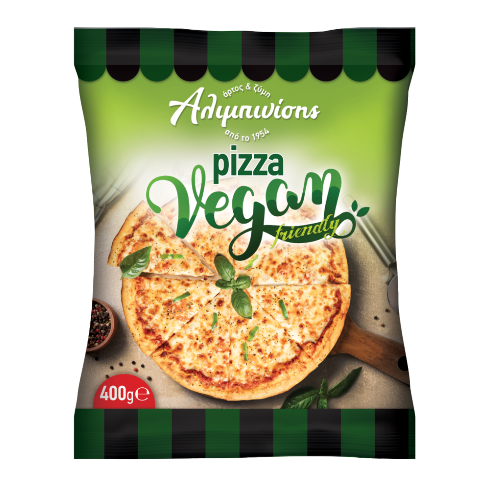 Αλιμπινίσης Πίτσα Vegan Friendly 400gr