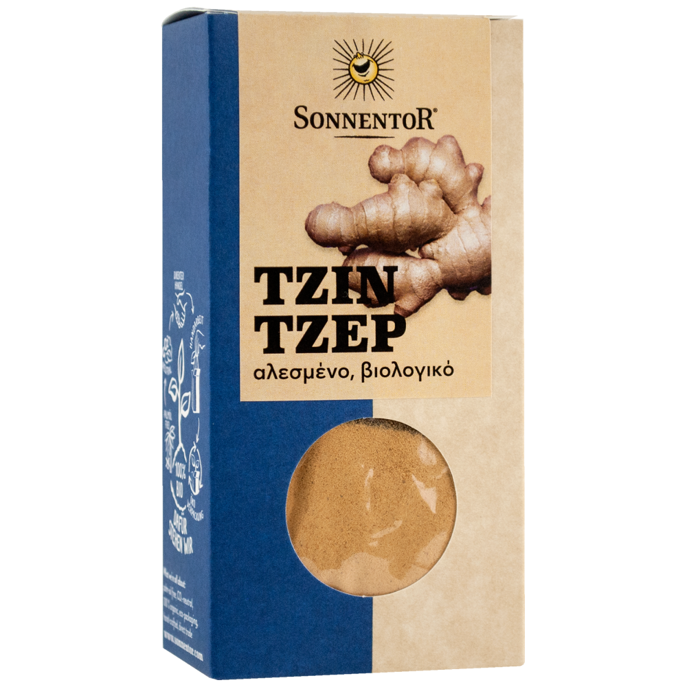 Sonnentor Τζίντζερ Αλεσμένο Bio 30gr