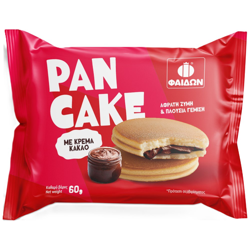 Φαίδων Pancake Με Κρέμα Κακάο 60gr