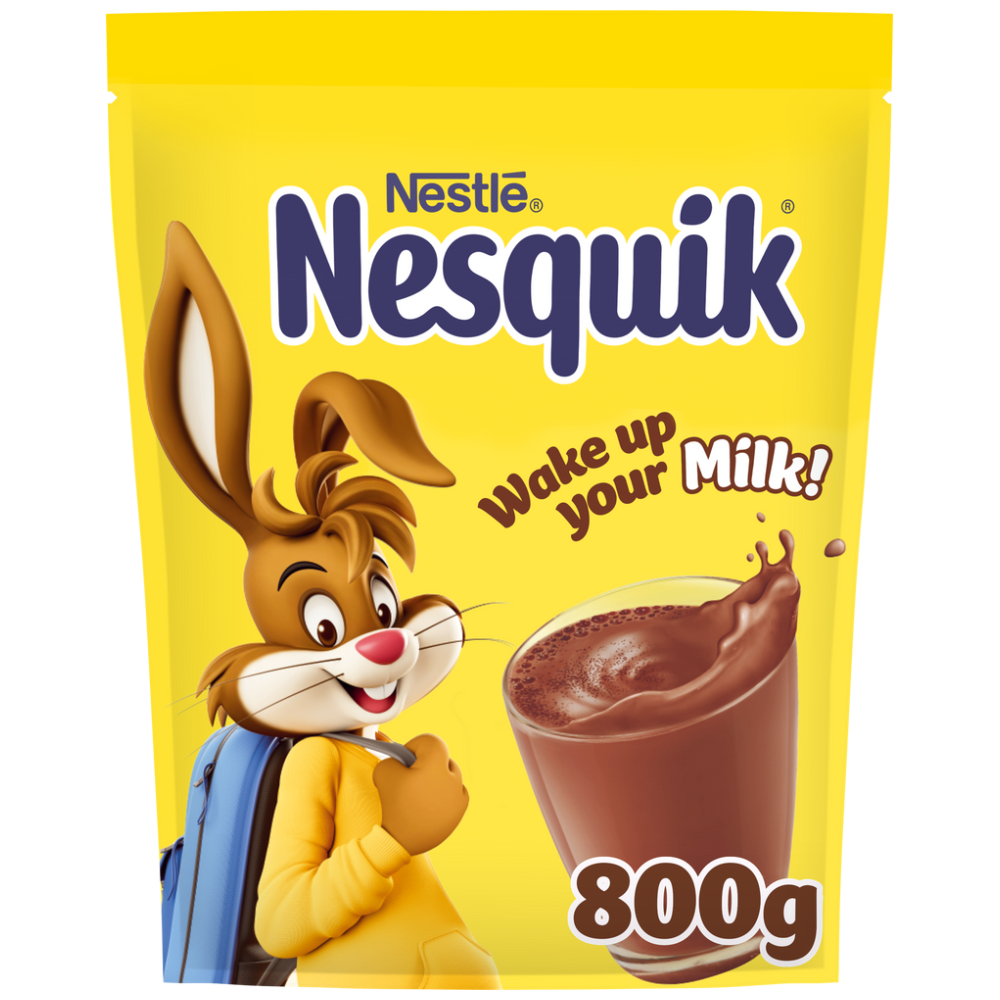 Nesquik Στιγμιαίο Ρόφημα Κακάο Χωρίς Γλουτένη Σακούλα 800gr
