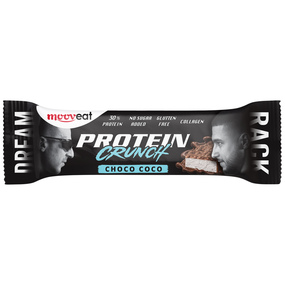 Mooveat Μπάρες Πρωτεΐνης Crunch 30% Coco Choco 65gr