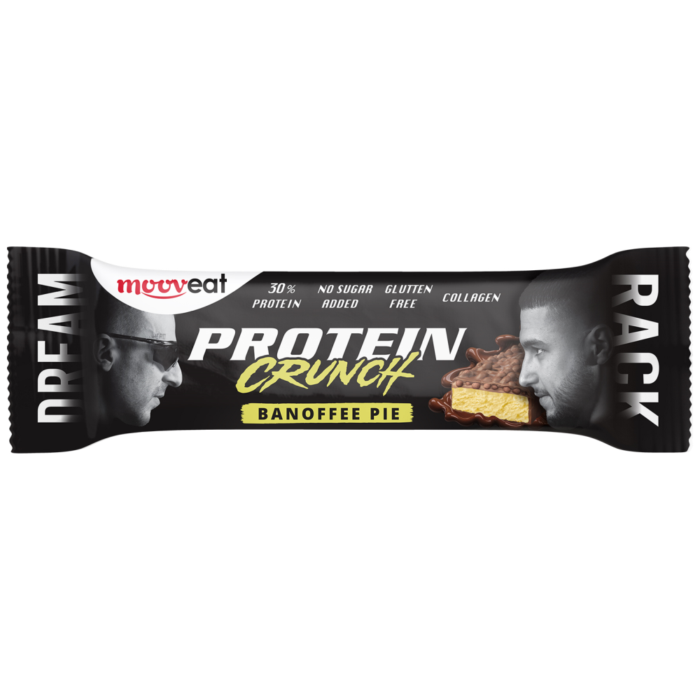 Moovet Μπάρες Πρωτεΐνης Crunch 30% Banoffee 65gr