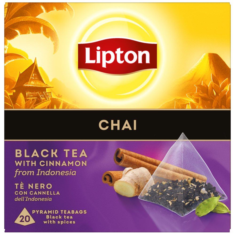 Lipton Τσάϊ Μαύρο 20τεμ 34gr