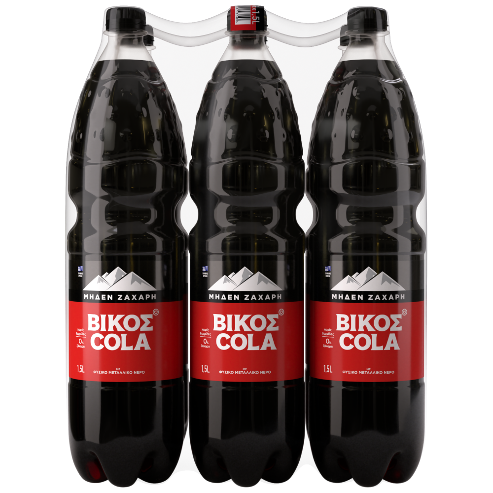 Βίκος Cola Zero 1,5lt 6τεμ