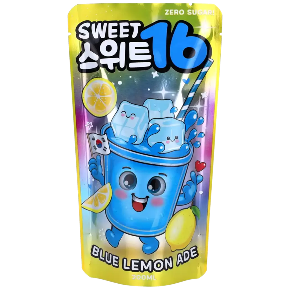 Sweet 16 Μπλε Λεμονάδα 200ml