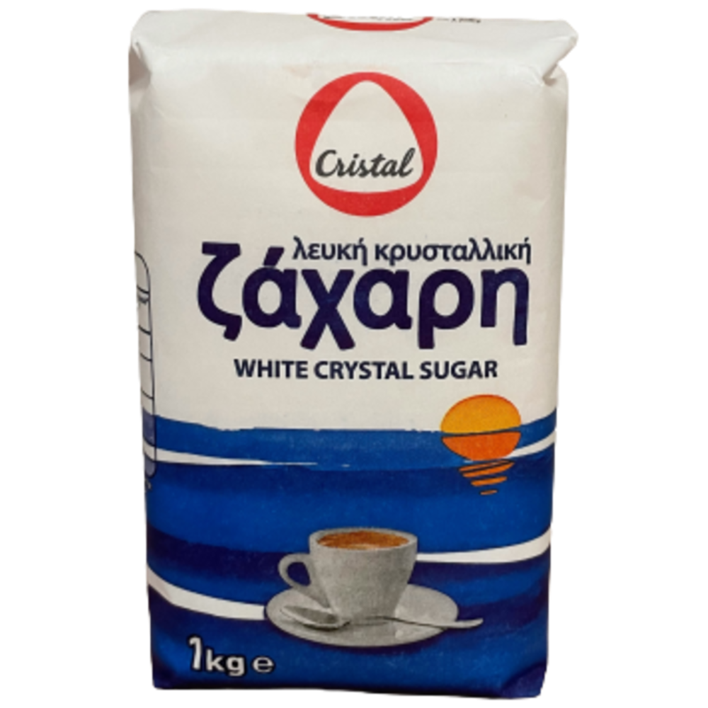 Cristal Ζάχαρη Λευκή Κρυσταλλική 1kg