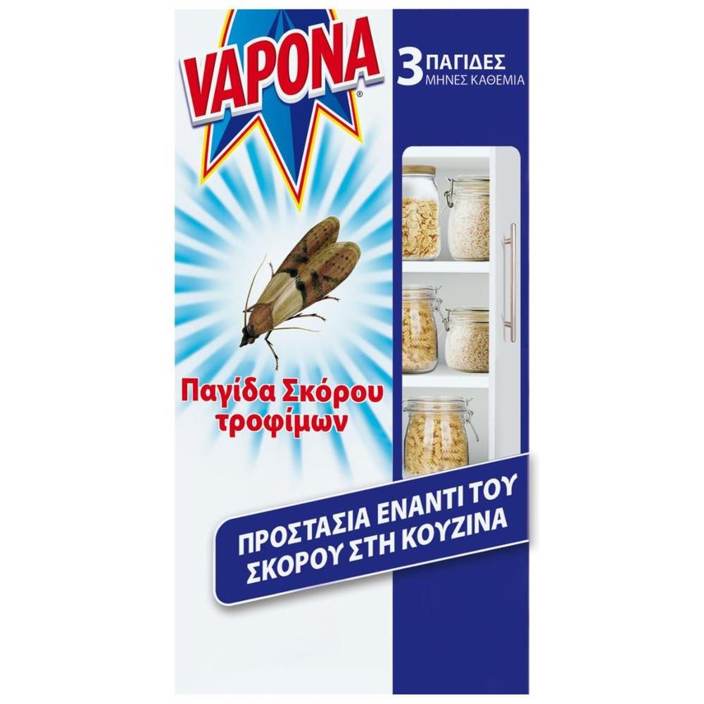 Vapona Παγίδα Σκόρου Τροφίμων 3τμχ