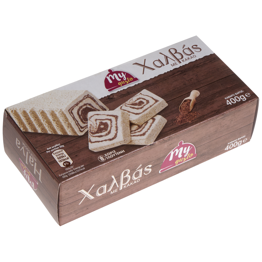 My Gusto Χαλβάς Κακάο 400gr