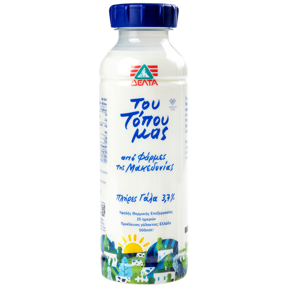 ΔΕΛΤΑ Του Τόπου Μας Πλήρες 500ml