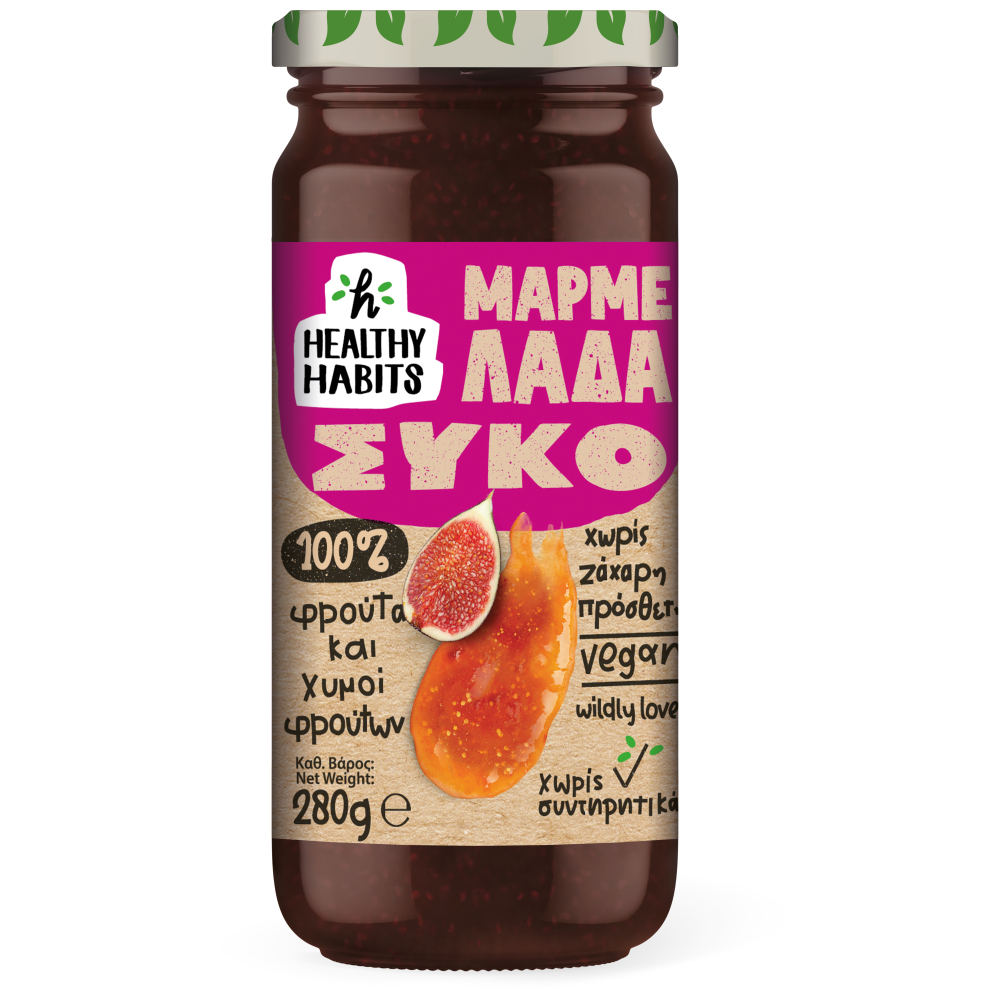 Healthy Habits Μαρμελάδα Σύκο 100% 280gr