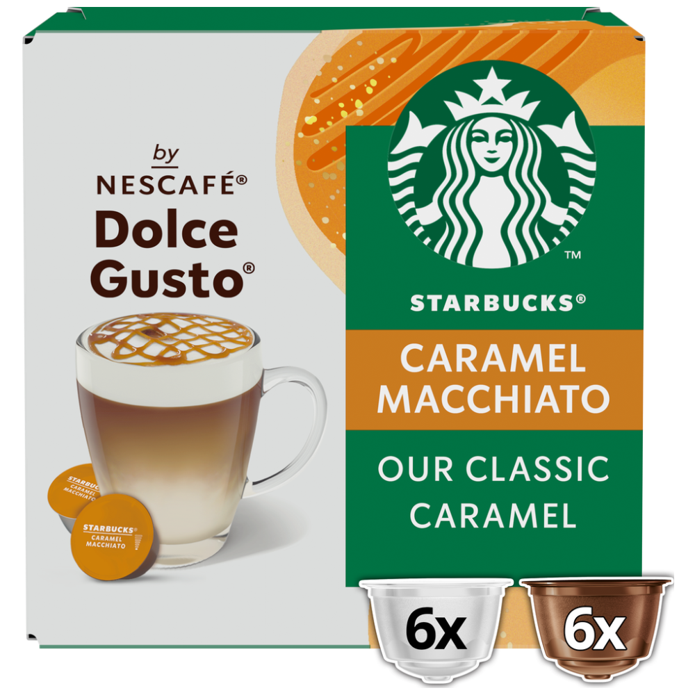 Starbucks Caramel Macchiato Κάψουλες 127,8 gr