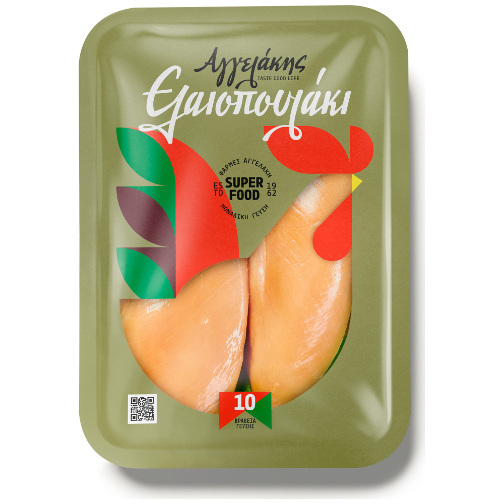 Ελαιοπουλάκι Φιλέτο Στήθος Κοτόπουλο 600gr
