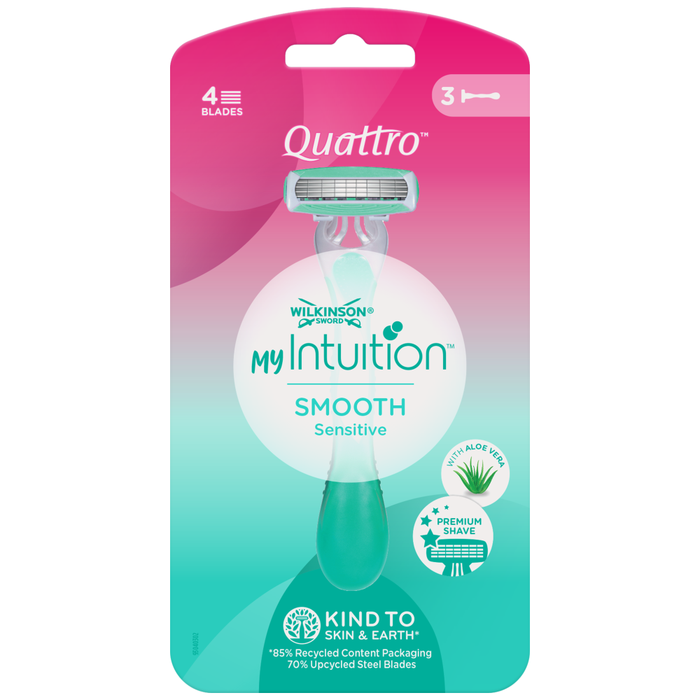 Wilkinson Intuition Smooth Sensitive Ξυραφάκια Μιας Χρήσης 3 τεμ
