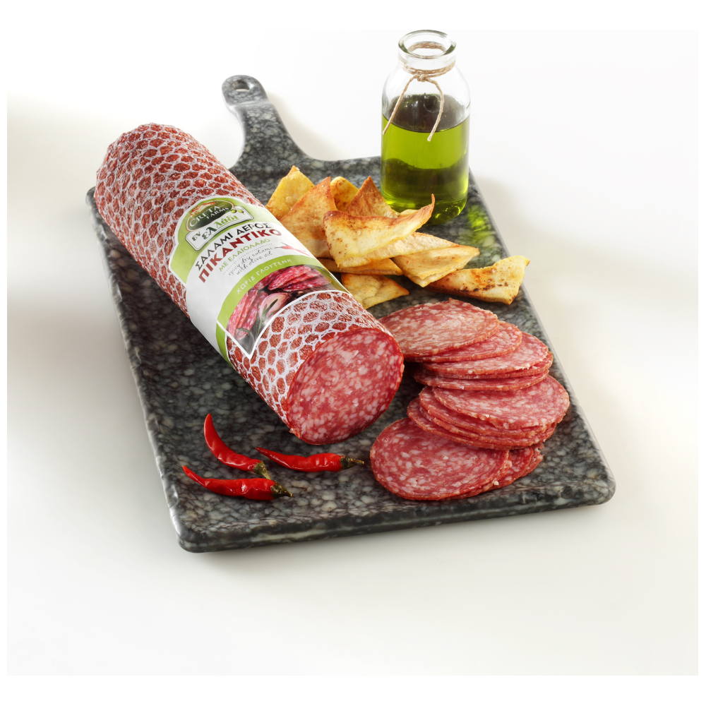 Creta Farms Εν Ελλάδι Σαλάμι Αέρος Πικάντικο Τιμή Κιλού