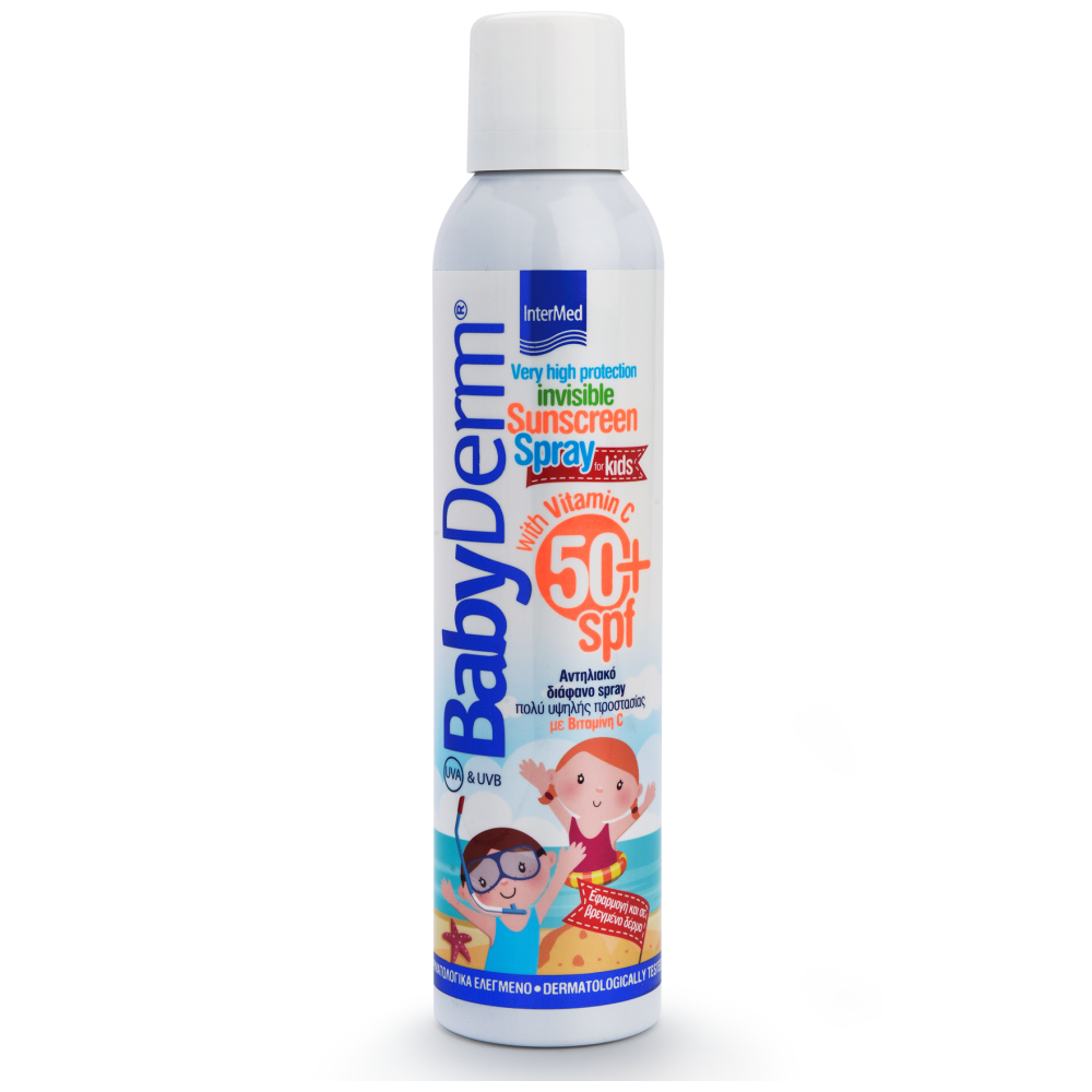 Luxurius Baby Invisible Sun Σπρέυ SPF50 +200ml
