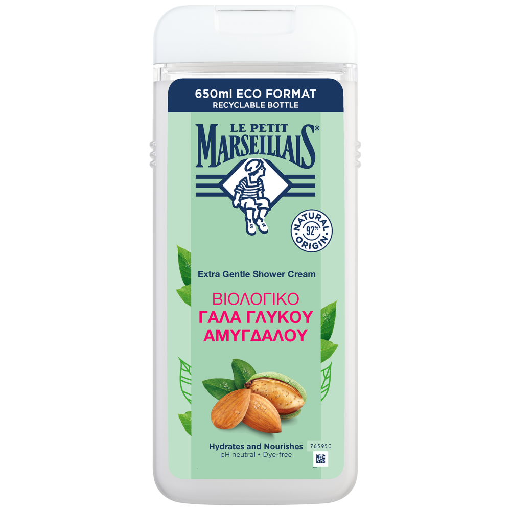 Le Petit Marseillais Αφρόλουτρο Milk Almond 650ml