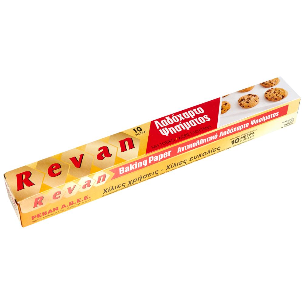 Revan Λαδόχαρτο Αντικολλητικό 10m (3,85 τ.μ.)