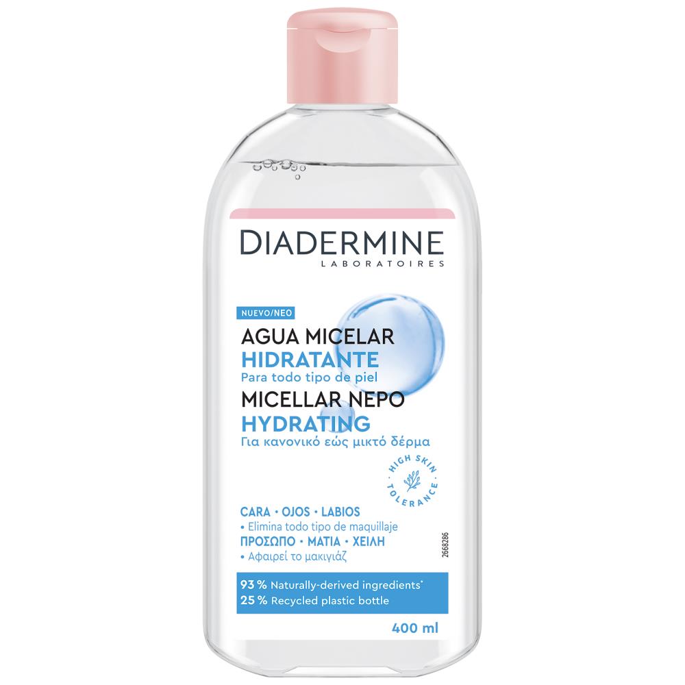 Diadermine Miceller Νερό Ντεμακιγιάζ 400ml