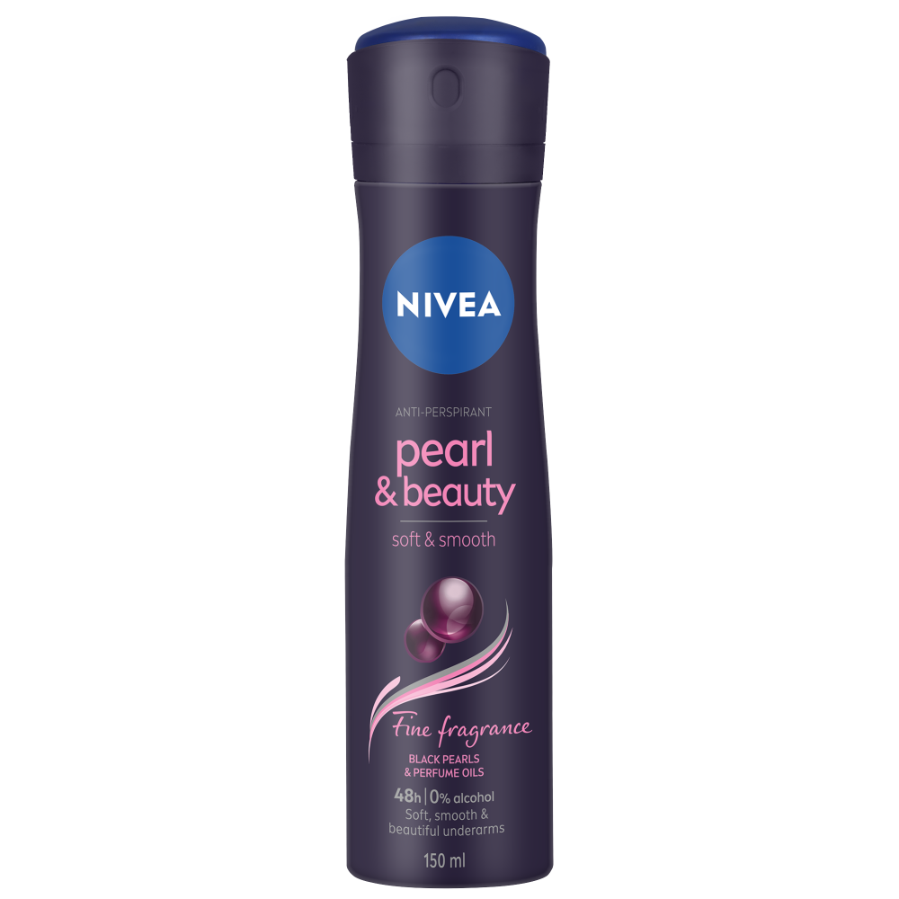 Nivea Αποσμητικό Σώματος Σπρέι Γυναικείο Black Pearl 150lml