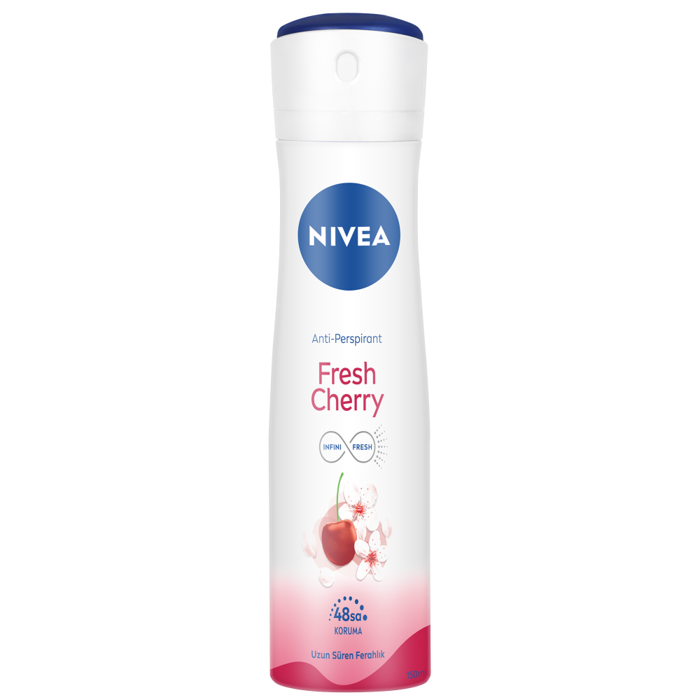 Nivea Αποσμητικό Σώματος Σπρέυ Γυναικείο Cherry 150ml