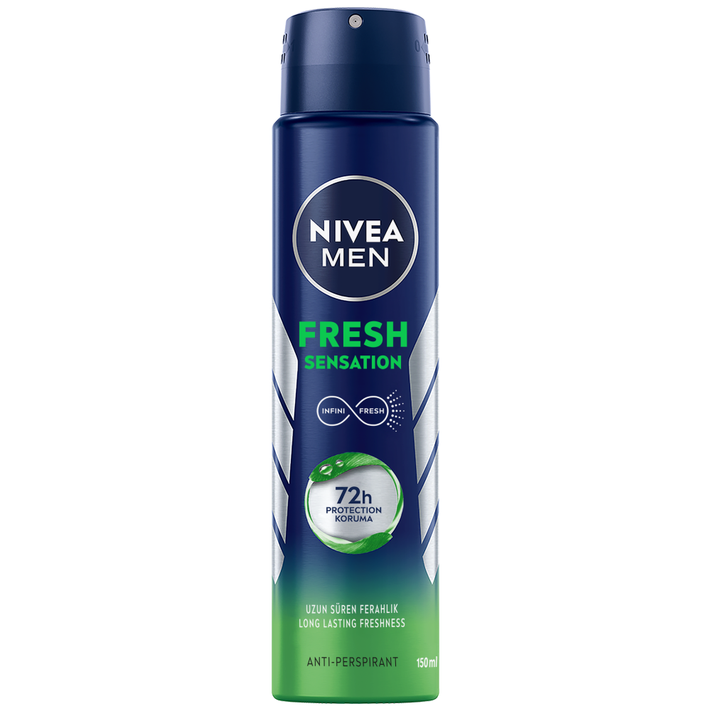 Nivea Αποσμητικό Σώματος Σπρέι Ανδρικό Fresh Sensatation 150ml